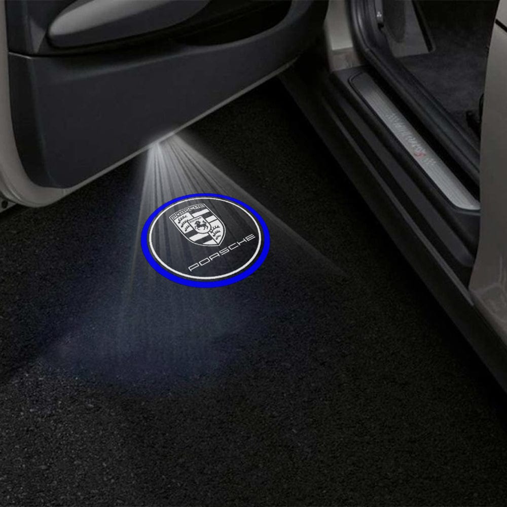 Porsche Cayman 981/982 3rd/4th Gen Premium Door Puddle Lights Various Designs 2012-2026