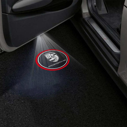 Porsche Boxster 981/982 3rd/4th Gen Premium Door Puddle Lights Various Designs 2012-2026