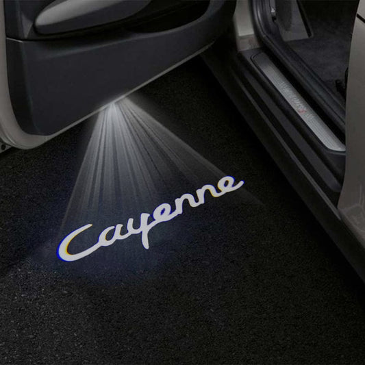 Porsche Cayenne 3rd Gen Premium Door Puddle Lights Various Designs 2019-2026