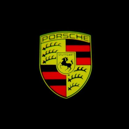 Porsche 718 Spyder 982 4th Gen Premium Door Puddle Lights Various Designs 2019–2026