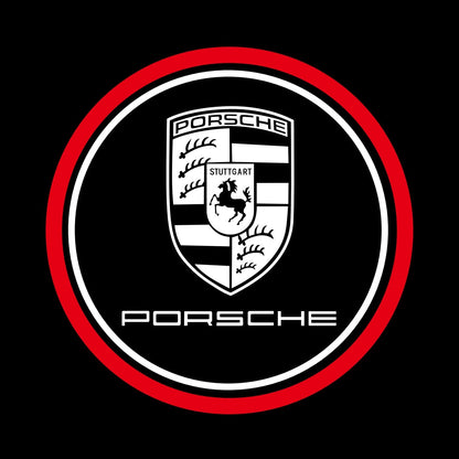 Porsche Cayman 981/982 3rd/4th Gen Premium Door Puddle Lights Various Designs 2012-2026