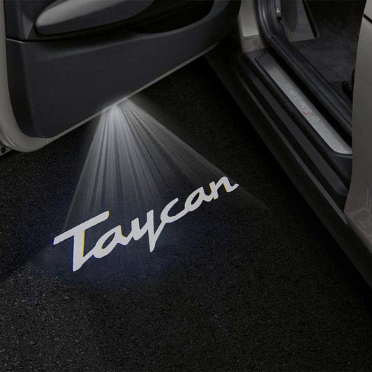 Porsche Taycan 9J1 Premium Door Puddle Lights Various Designs 2020-2026