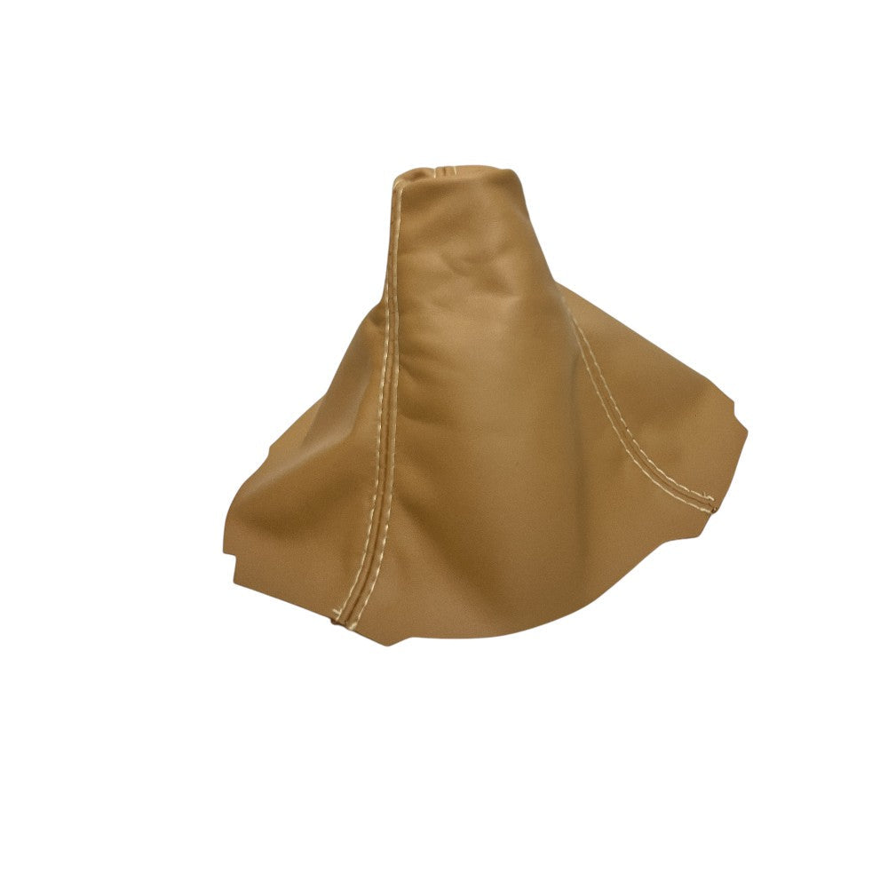 For Porsche 911 997 2005-2012 Genuine Leather Shift Boot Cover In Sand Beige