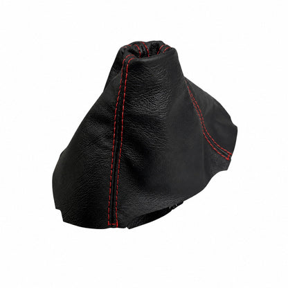 Black Leather MANUAL Shift Boot Cover For Porsche 911 997 2005-2012