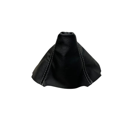 Black Leather MANUAL Shift Boot Cover For Porsche 911 997 2005-2012