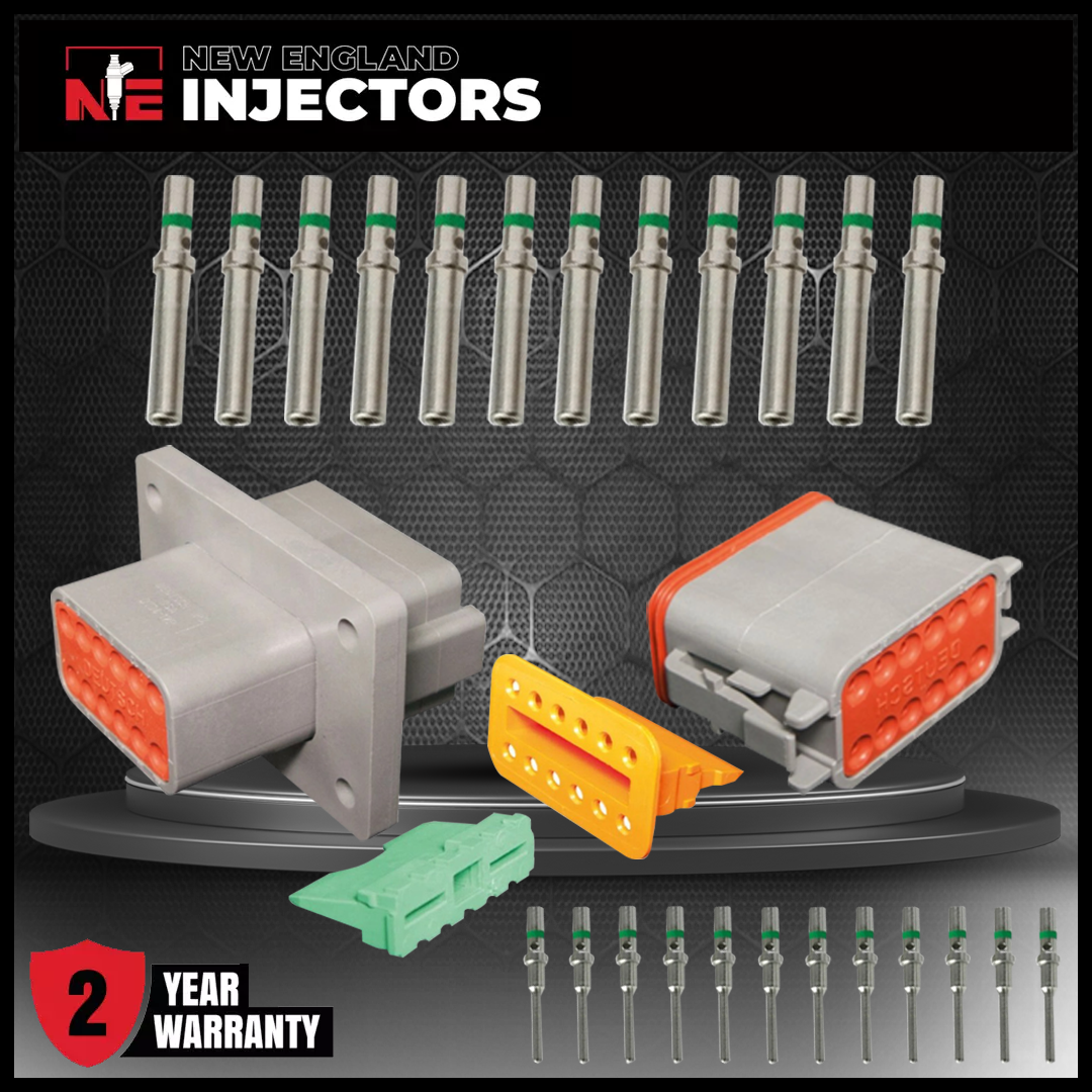 Deutsch DT 12 Pin Connector Kit DT04-12PA DT06-12SA Waterproof Plug Male Female