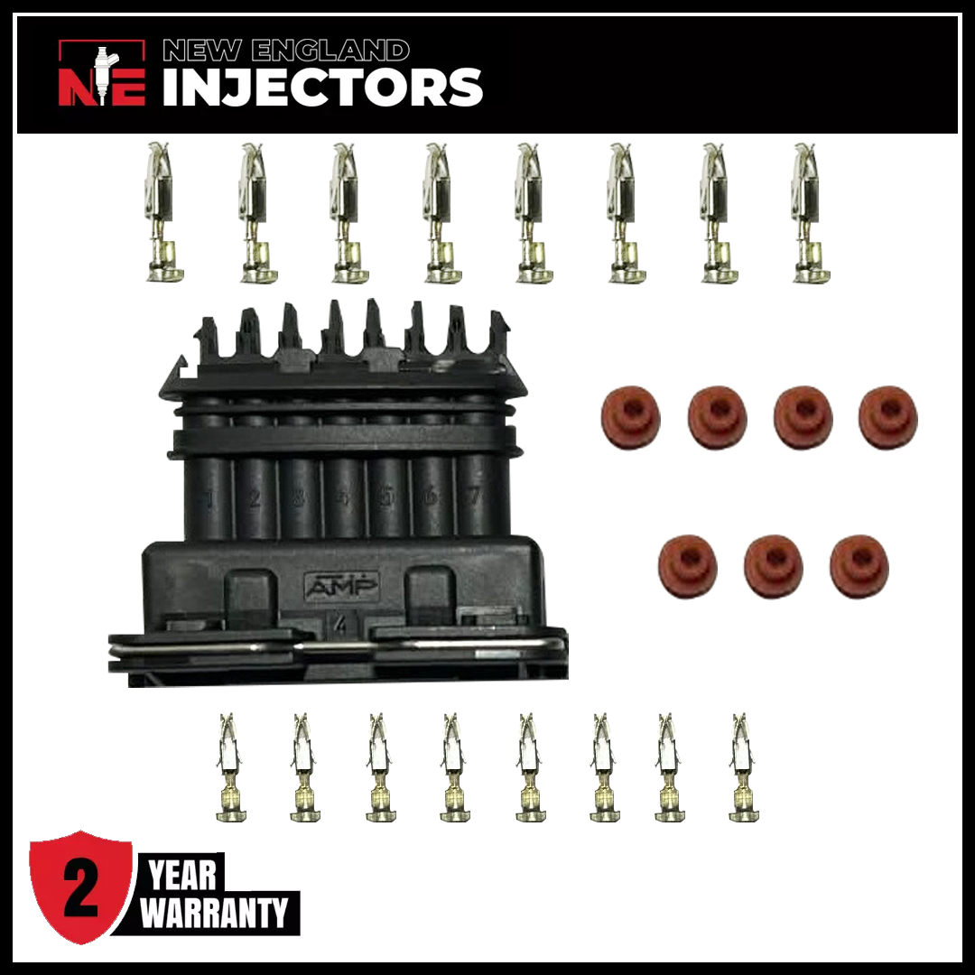 7-Pin AFM Connector Kit Bosch L-Jetronic Datsun 280Z 280ZX Plug Boot Terminals DIY