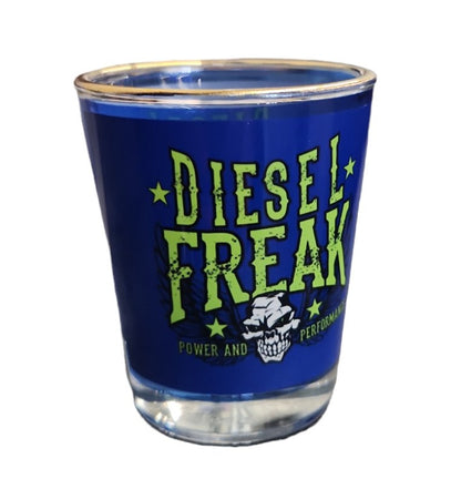 Power and Performance Shot Glass - Gold Rim