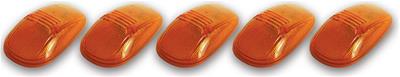 5 PC CAB ROOF LIGHT KIT AMBER