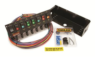 ROCKER CIRCUIT BREAKER PANEL