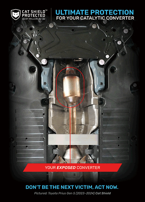 Toyota Prius Gen 5 2023-2026 Cat Shield