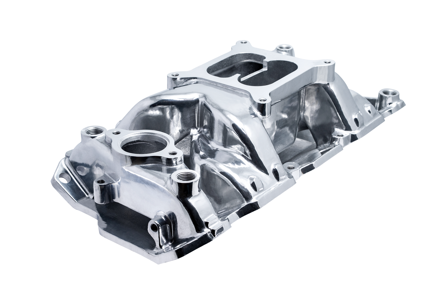 SBC V8 Crosswind Intake Manifold
