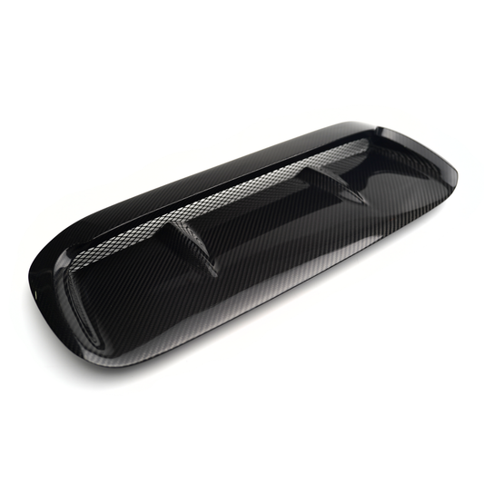 JDMuscle [15-21 WRX/STI] Prepreg Carbon Fiber Hood Scoop V1