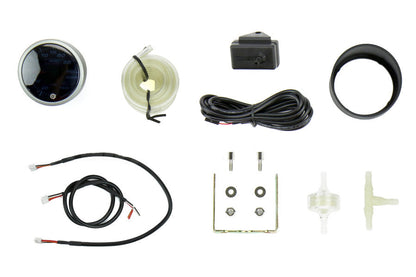 2-1/16" Premium Amber / White Electric Boost gauge