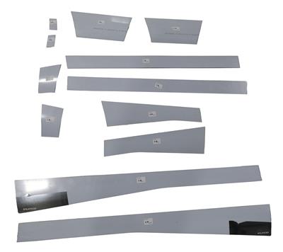 STAINLESS ROCKER PANEL SET
