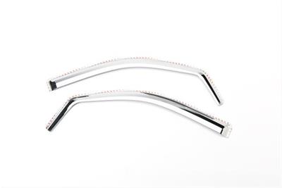 CHROME WINDOW VISORS
