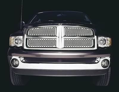 GRILLE INSERT SS POLISHED DODG