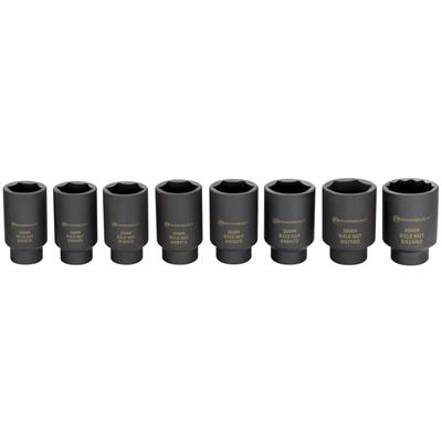 SOCKETS SPINDLE NUT 1/2DR SET