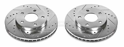 ROTORS BRAKE X-DRILL SLOTTED P
