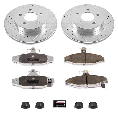 ROTOR/PADS DRILLED SLOTTED