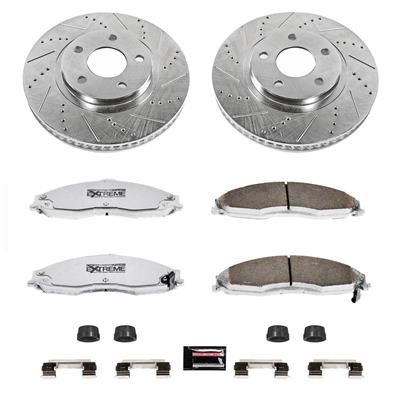 ROTORS/PADS DRLD/SLTD FRONT KI