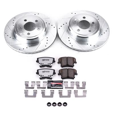 ROTOR/PAD KIT DRILLED SLOTTED