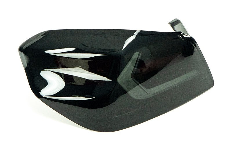 OLM Evolution Tail Lights (Smoked Lens, Black Base, White Bar) - 2015-2021 WRX / STI