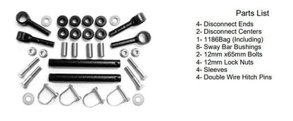 Quick Disconnect Sway Bar Links / Roxor