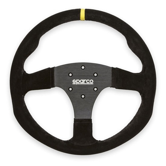 Sparco Competition R350 Steering Wheel | 350mm Suede/Leather Racing Wheel