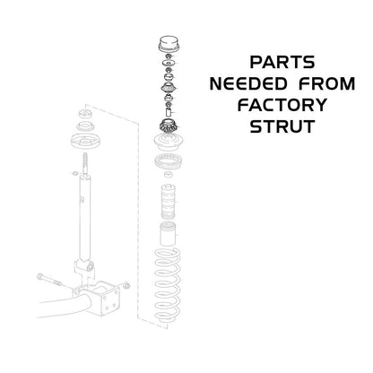 REV9 Volkswagen Golf GTI (MK2/MK3) 1985-98 Hyper-Street ONE Coilovers Lowering Kit Assembly SKU: R9-HPX-1021_1