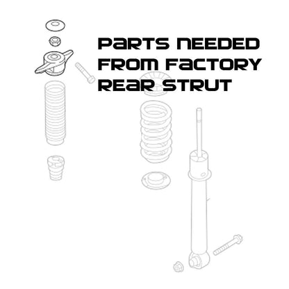 REV9 Kia Rio (SC) 2018-23 Hyper-Street ONE Lowering Kit Assembly