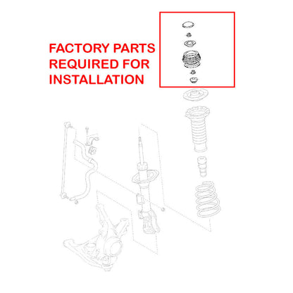 REV9 Scion xD (XP110) 2008-14 Hyper-Street ONE Coilovers Lowering Kit Assembly SKU: R9-HPX-1212_2