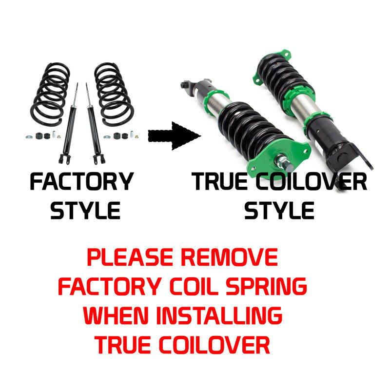 REV-9 Hyper-Street II Coilover Kit – 2009–2013 Infiniti G37 Convertible RWD (CV36)