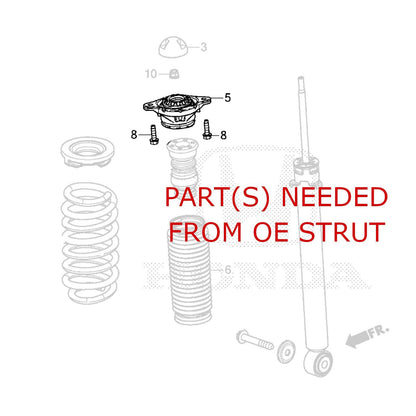 REV9 Honda Accord (CY) 2023–2026 Hyper-Street II Coilover Kit with 32-Way Damping Adjustment (Without ADS)