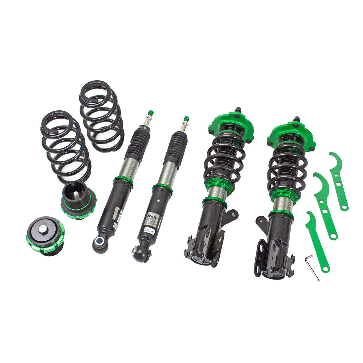 REV9 Hyper-Street II 32-Way Adjustable Coilovers for Toyota Prius AWD-e (XW50) 2019–2022