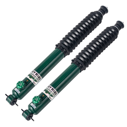 REV9 Rocky Road Adjustable Extended Front Dampers for Jeep Wrangler (TJ) 1997–2006 – 1–3" Lift