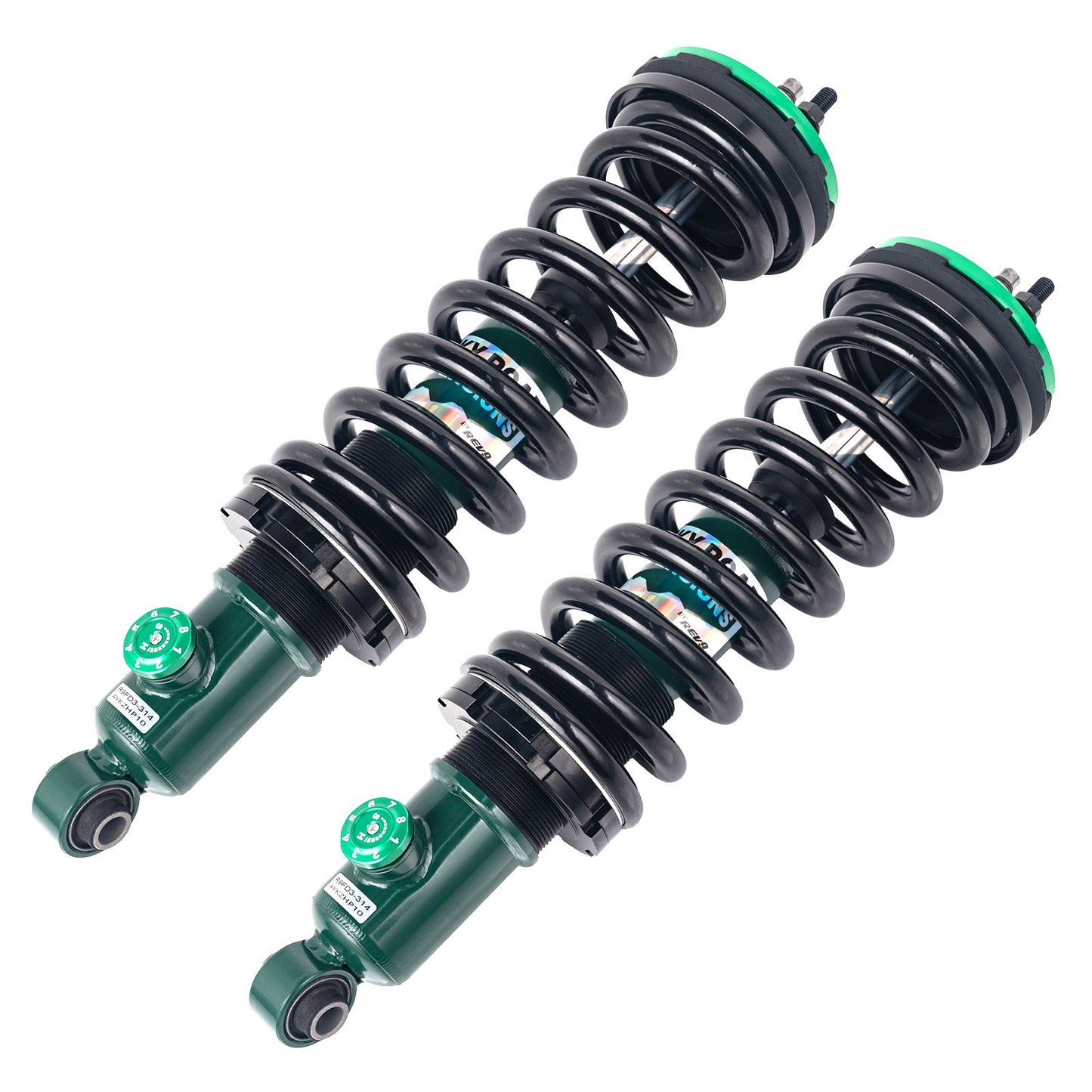REV9 Rocky Road Adjustable Leveling Front Struts (2.5–3.5") – Nissan Frontier 2005-2026