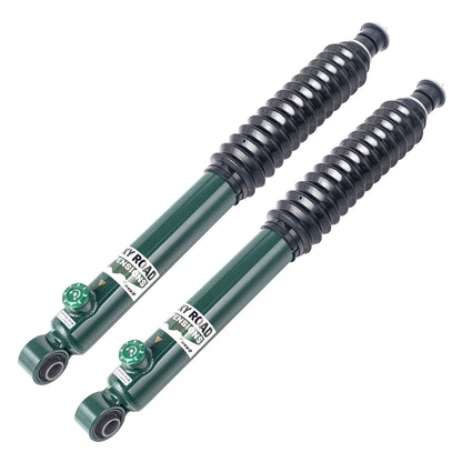 REV9 Rocky Road Adjustable Extended Rear Dampers for Toyota FJ Cruiser (XJ10) 2007–2014 – 0–2" Lift