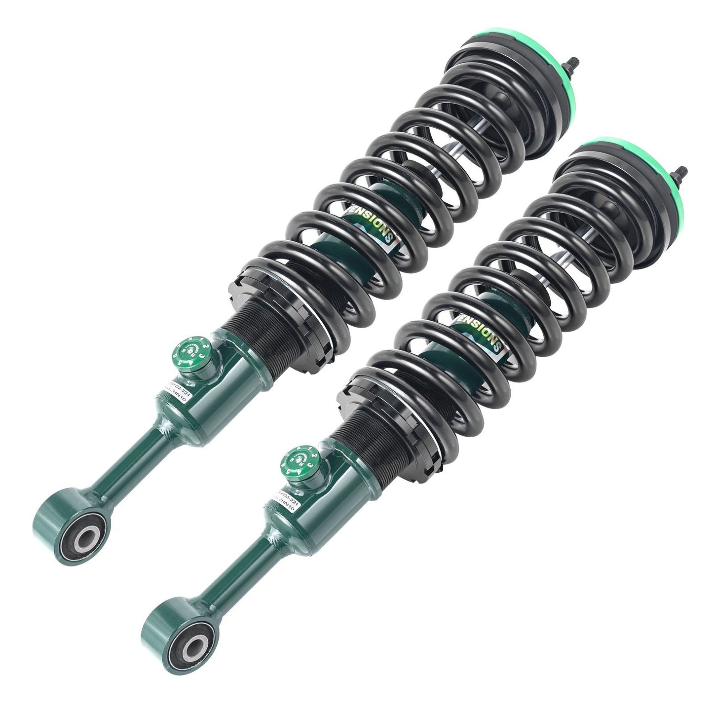 Rocky Road Adjustable Leveling Front Struts for Toyota Tacoma 4WD (N3X0) 2016–2023 – 0–2" Lift