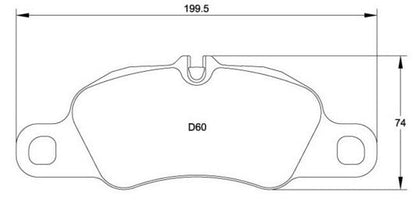 Race Technologies 2403 Brake Pad
