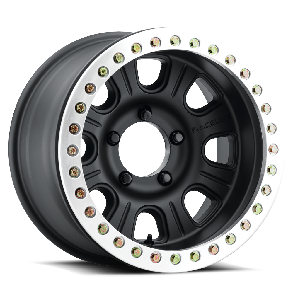 Raceline MONSTER RT BLACK 17X9.5 5X5.5 (-32mm/4"BS)