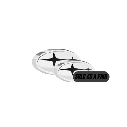 Racing Art [22-26 WRX] Front + Rear Emblem Kit