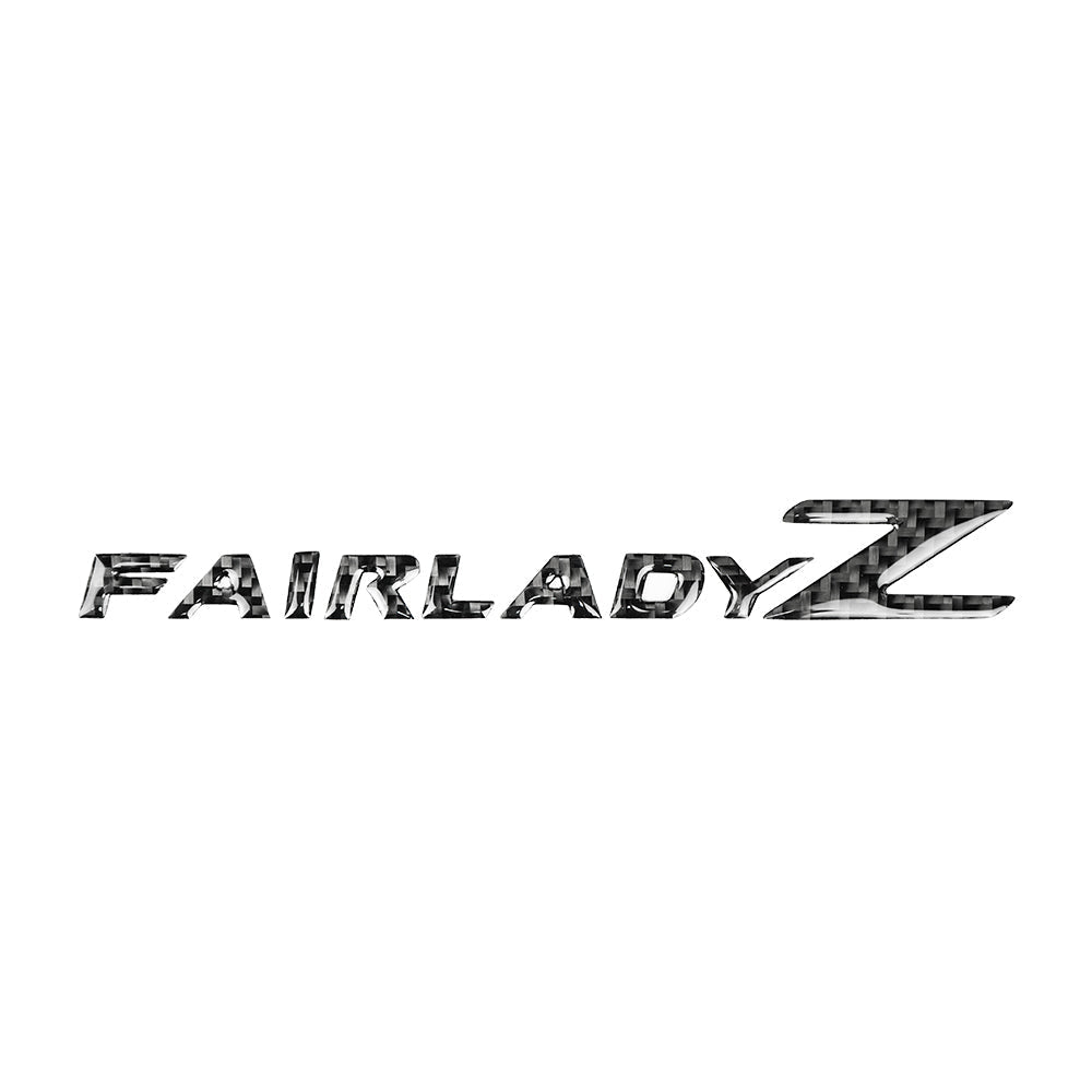 Racing Art Carbon Fiber Fairlady Z Emblem *Clearance* No Returns*