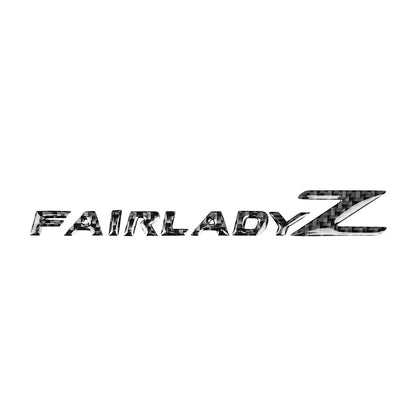 Racing Art Carbon Fiber Fairlady Z Emblem *Clearance* No Returns*