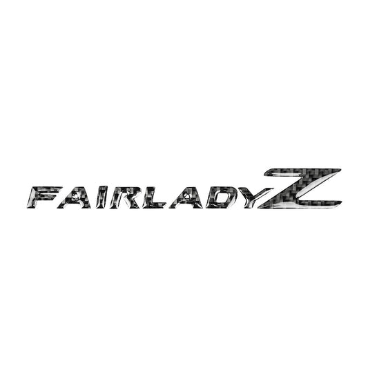 Racing Art Carbon Fiber Fairlady Z Emblem *Clearance* No Returns*