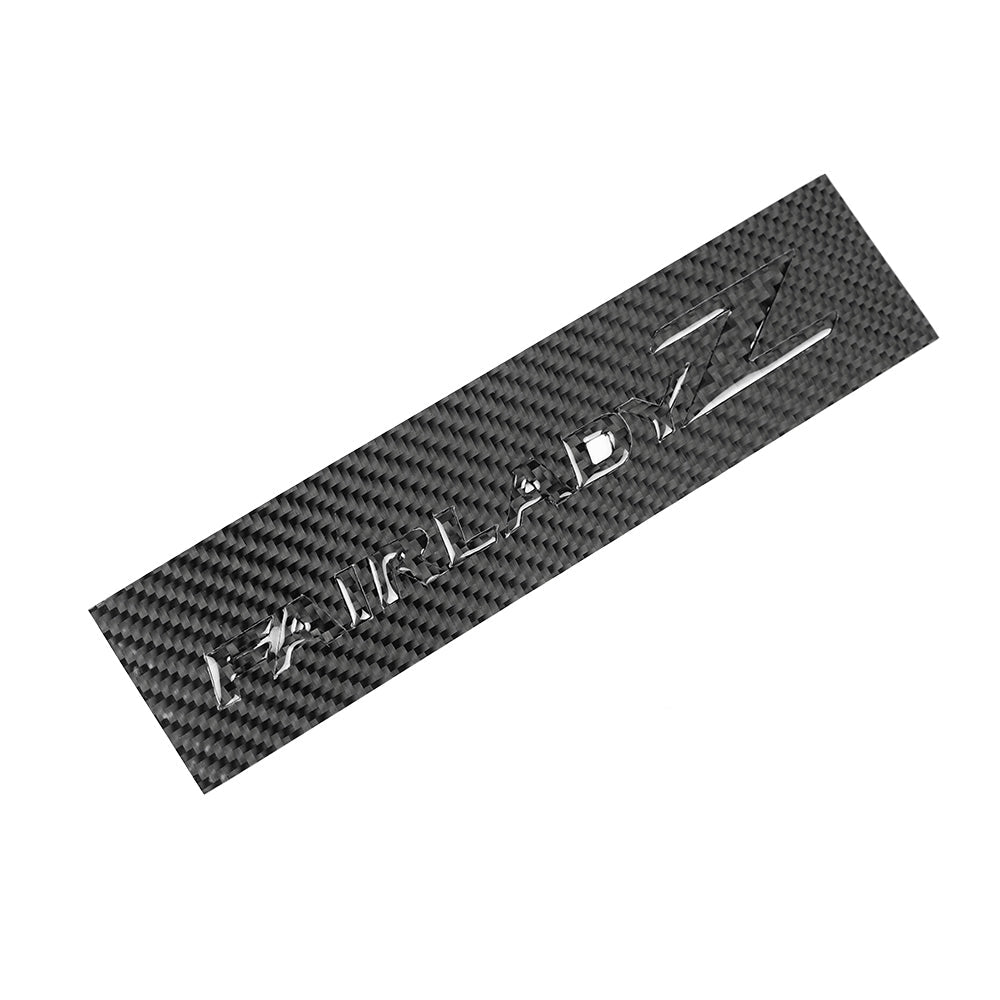 Racing Art Carbon Fiber Fairlady Z Emblem *Clearance* No Returns*