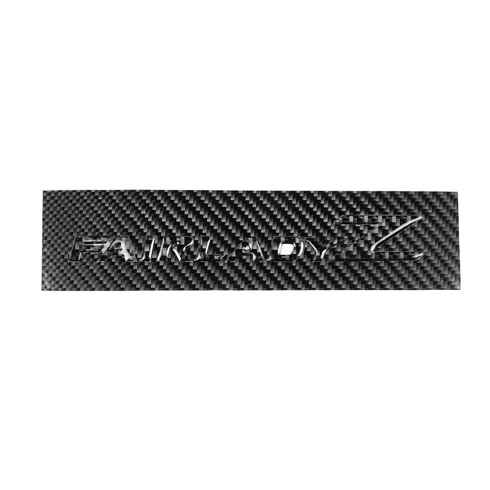 Racing Art Carbon Fiber Fairlady Z Emblem *Clearance* No Returns*