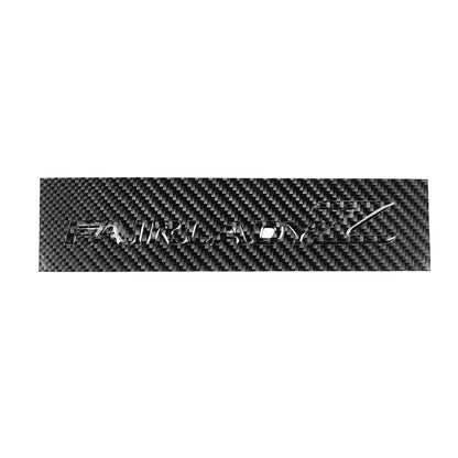 Racing Art Carbon Fiber Fairlady Z Emblem *Clearance* No Returns*