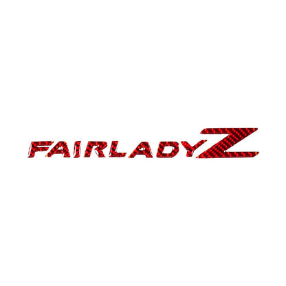 Racing Art Carbon Fiber Fairlady Z Emblem *Clearance* No Returns*