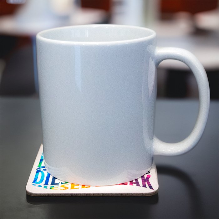 Rainbow Swoosh Coaster